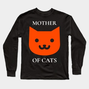 Cat Mom Long Sleeve T-Shirt